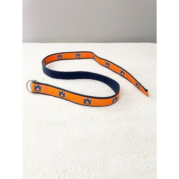 Moonshine Aubrun University Orange Belt Preppy Large Canvas Logo College - Picture 4 of 14
